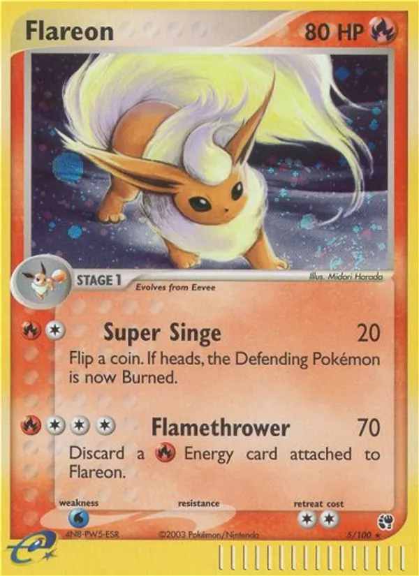 Flareon — Sandstorm 5/100