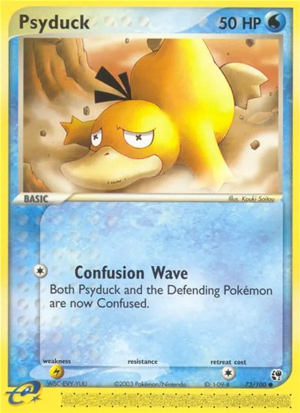Psyduck — Sandstorm 73/100