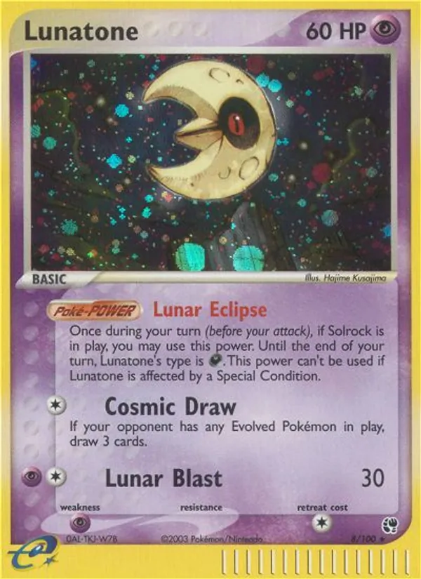 Lunatone — Sandstorm 8/100