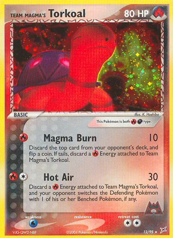 Team Magma's Torkoal — Team Magma vs Team Aqua 12/95