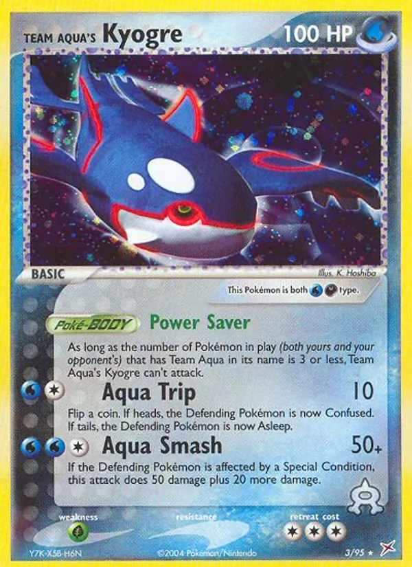 Team Aqua's Kyogre — Team Magma vs Team Aqua 3/95