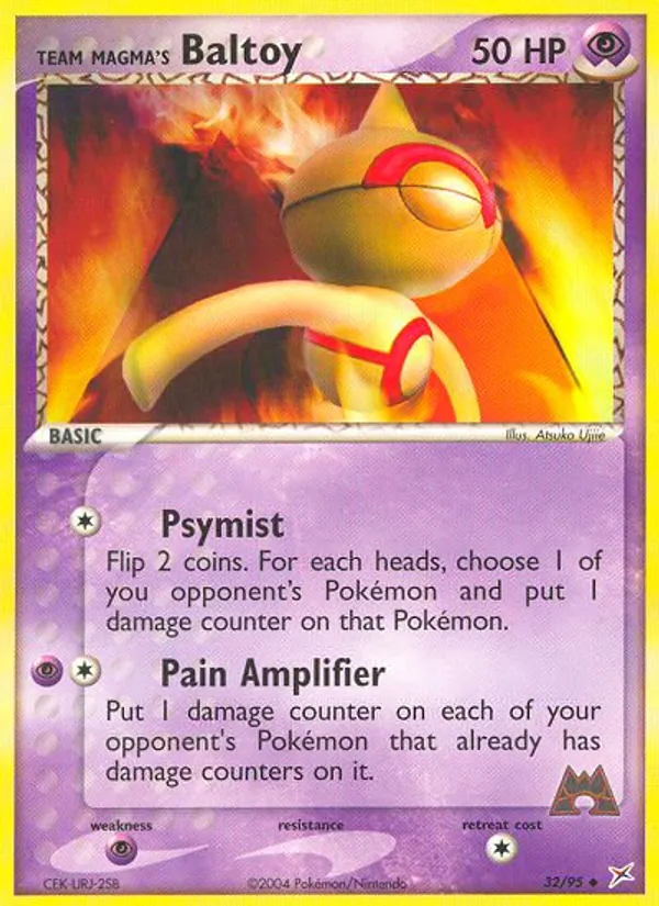 Team Magma's Baltoy — Team Magma vs Team Aqua 32/95