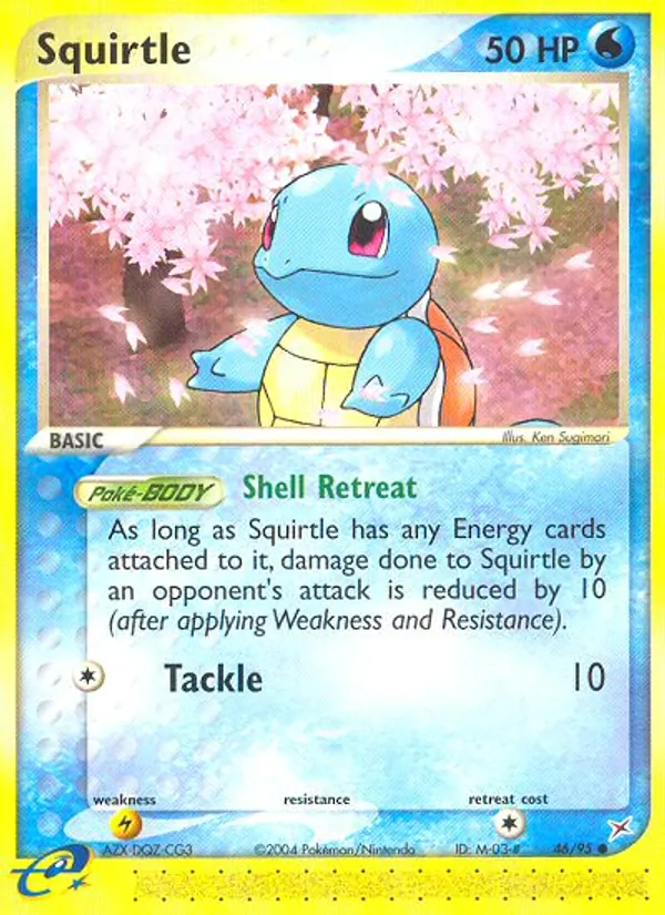 Squirtle — Team Magma vs Team Aqua 46/95