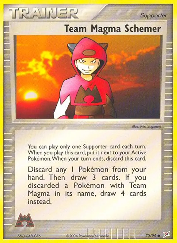 Team Magma Schemer — Team Magma vs Team Aqua 70/95