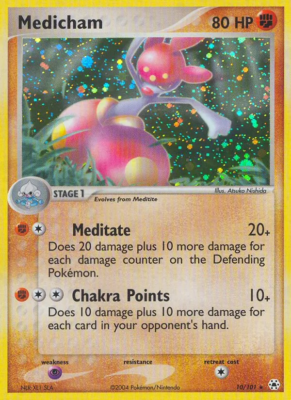Medicham — Hidden Legends 10/101