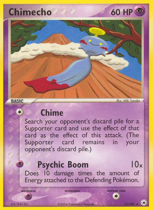 Chimecho — Hidden Legends 17/101