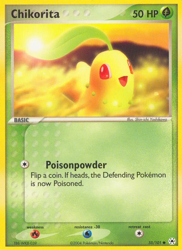 Chikorita — Hidden Legends 55/101