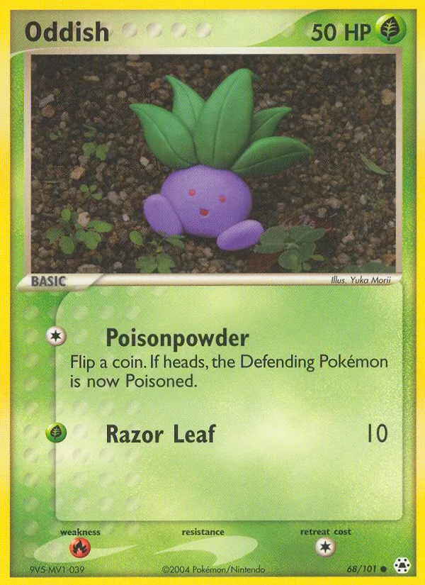 Oddish — Hidden Legends 68/101