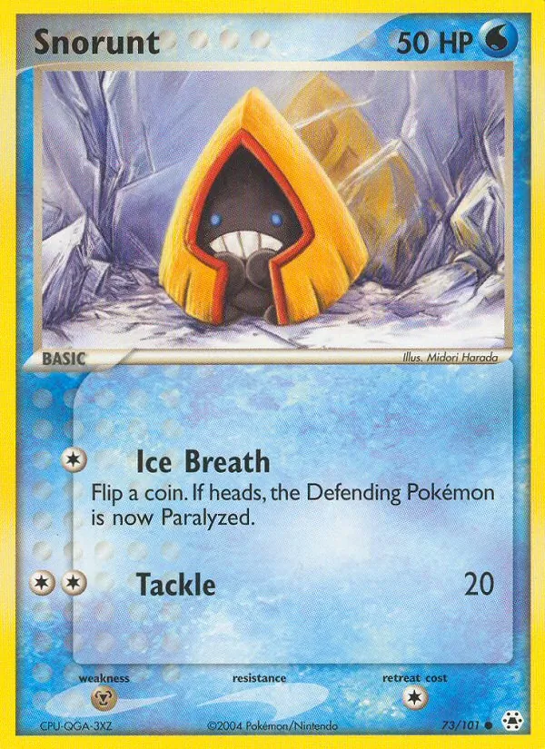 Snorunt — Hidden Legends 73/101