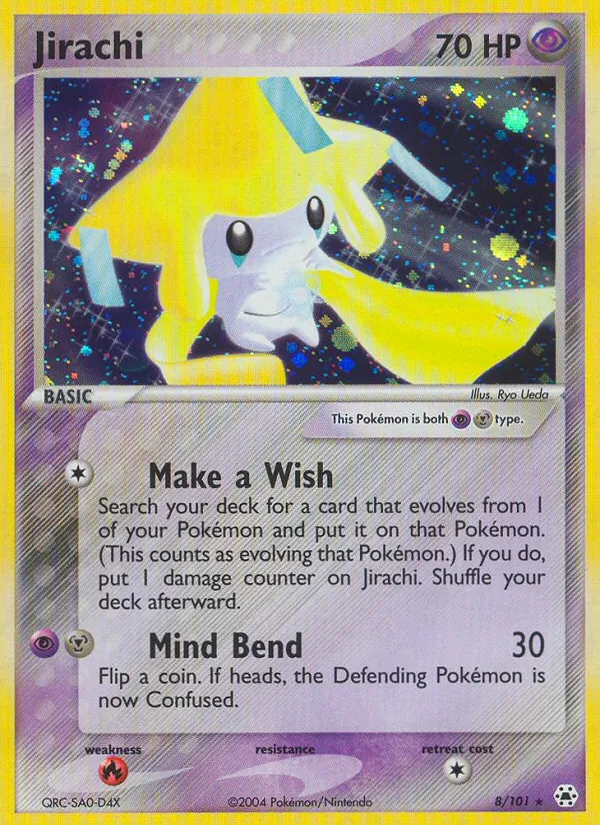 Jirachi — Hidden Legends 8/101