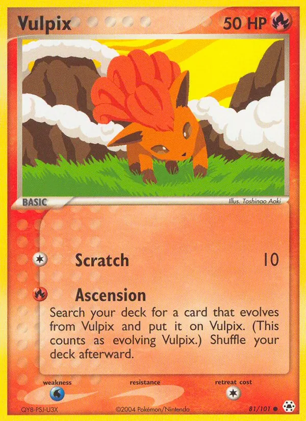Vulpix — Hidden Legends 81/101