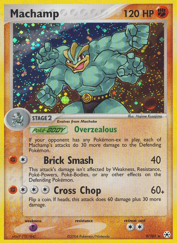 Machamp — Hidden Legends 9/101