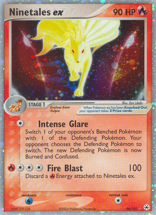 Ninetales ex — Hidden Legends 96/101