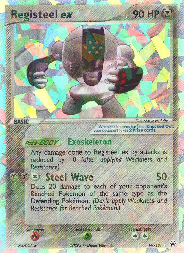 Registeel ex — EX Légendes Oubliées 99/101