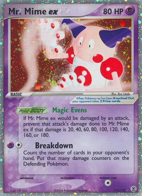 Mr. Mime ex — FireRed & LeafGreen 111/112