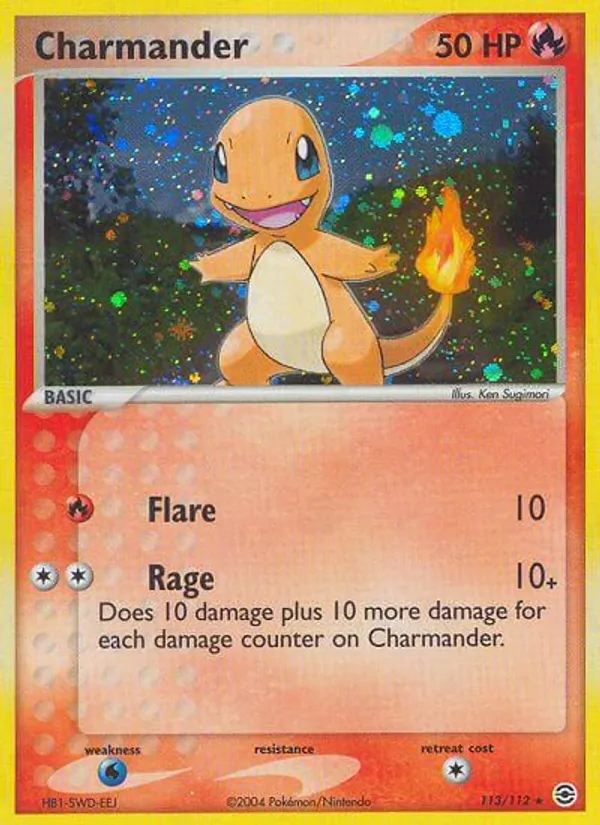 Charmander — FireRed & LeafGreen 113/112