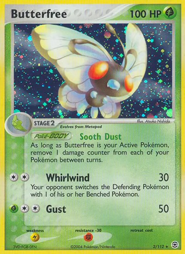 Butterfree — FireRed & LeafGreen 2/112