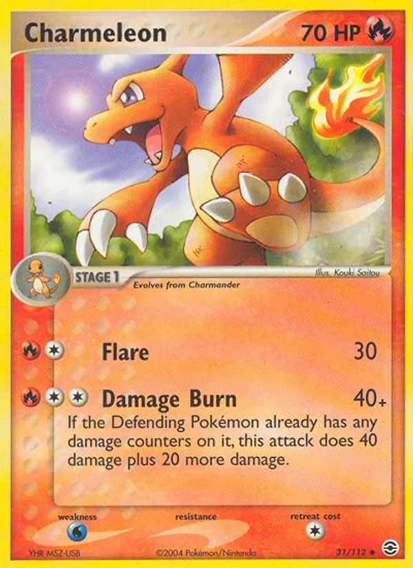 Charmeleon — FireRed & LeafGreen 31/112