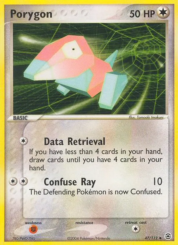 Porygon — EX Rouge Feu & Vert Feuille 47/112