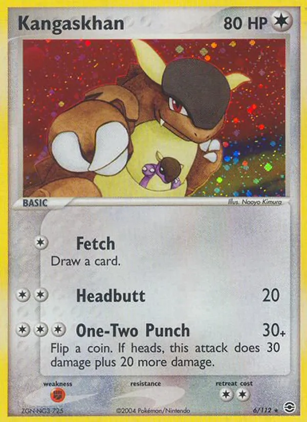 Kangaskhan — FireRed & LeafGreen 6/112