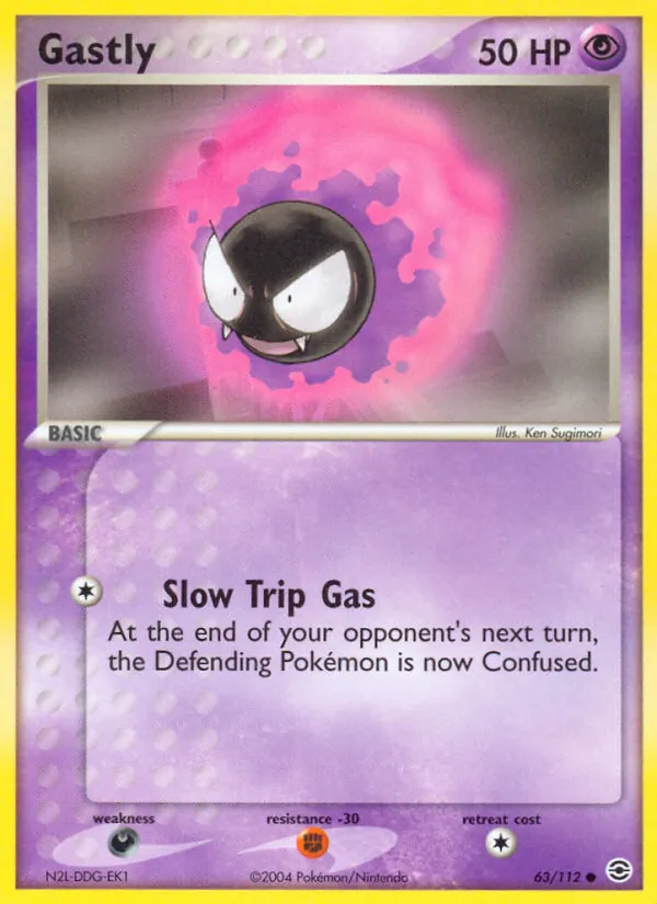 Gastly — FireRed & LeafGreen 63/112