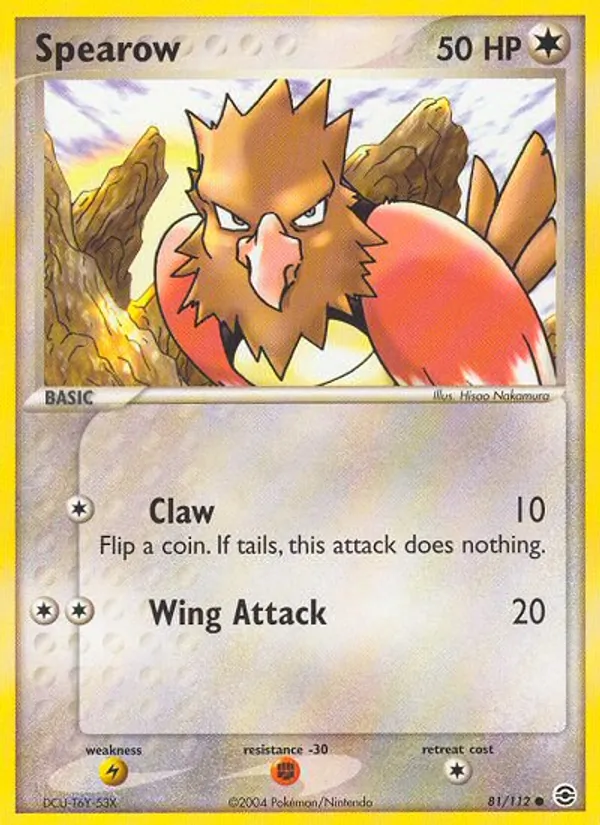 Spearow — FireRed & LeafGreen 81/112