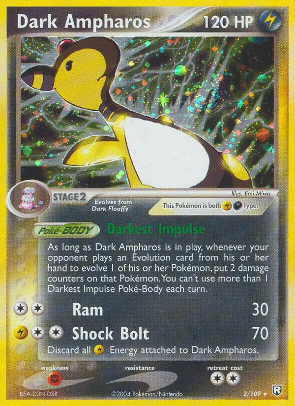 Dark Ampharos — Team Rocket Returns 2/109