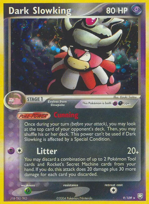 Dark Slowking — Team Rocket Returns 9/109