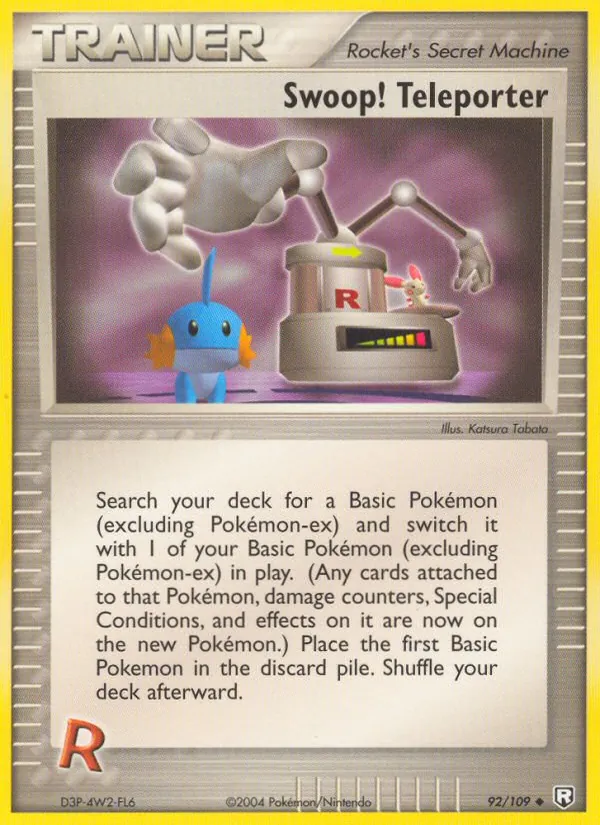 Swoop! Teleporter — Team Rocket Returns 92/109