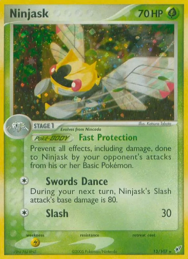 Ninjask — Deoxys 13/107