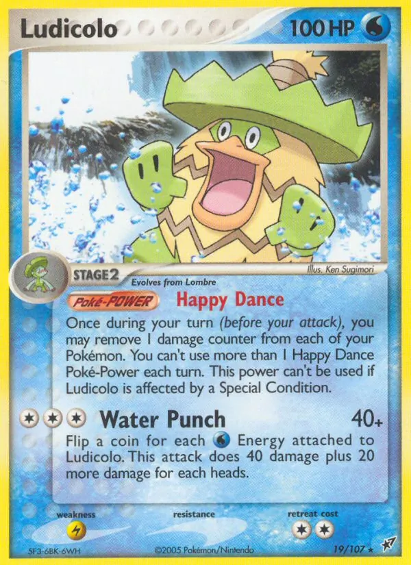 Ludicolo — Deoxys 19/107