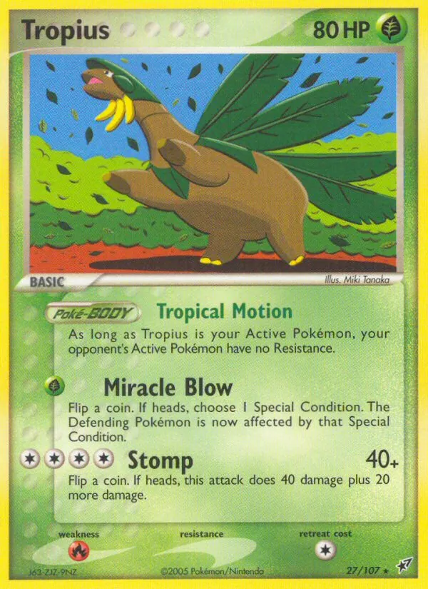 Tropius — Deoxys 27/107