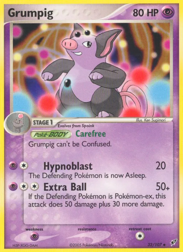 Grumpig — Deoxys 32/107