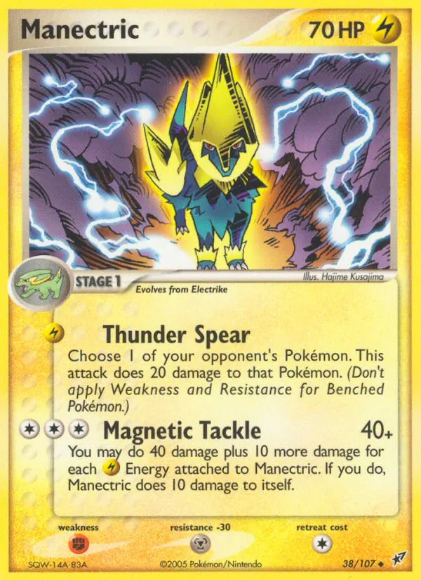 Manectric — Deoxys 38/107
