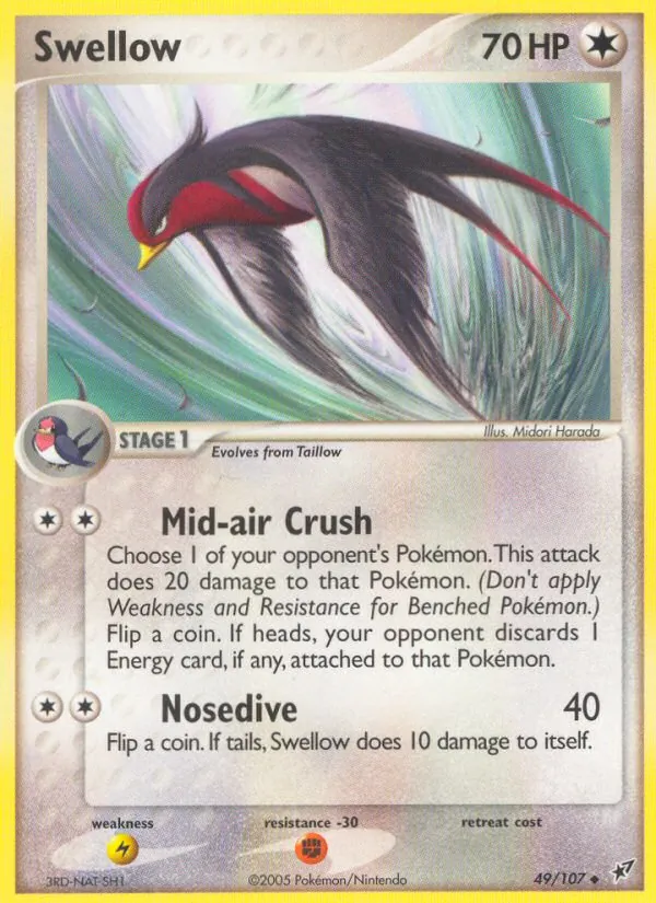 Swellow — Deoxys 49/107