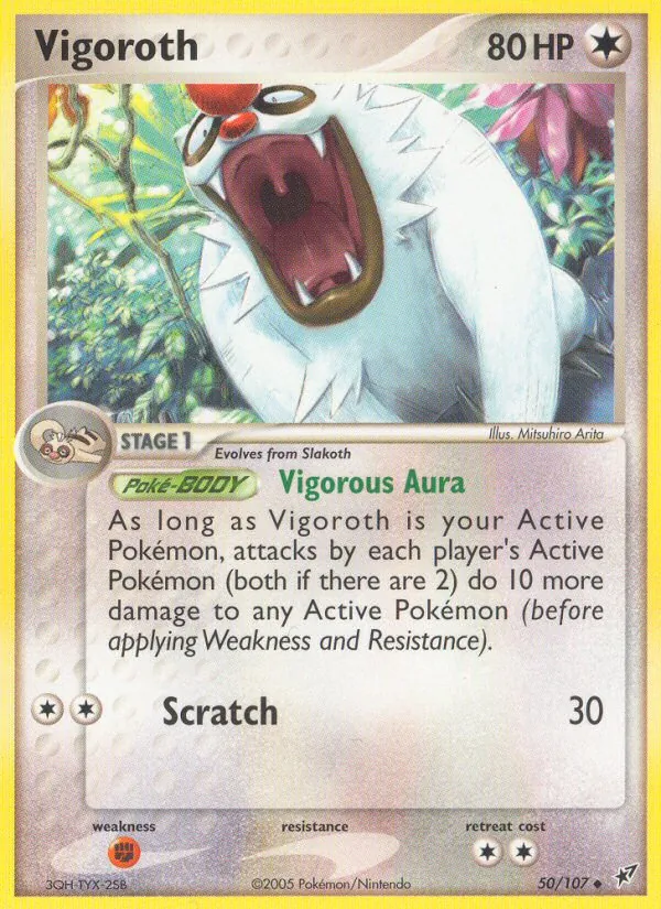 Vigoroth — Deoxys 50/107