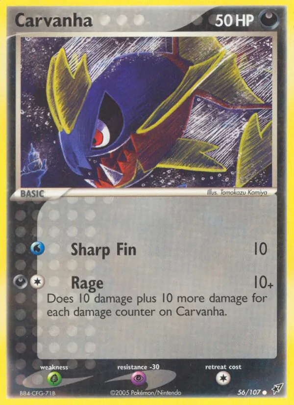 Carvanha — EX Deoxys 56/107