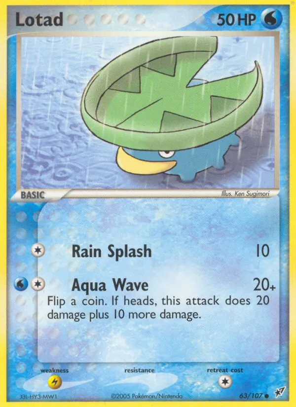 Lotad — Deoxys 63/107
