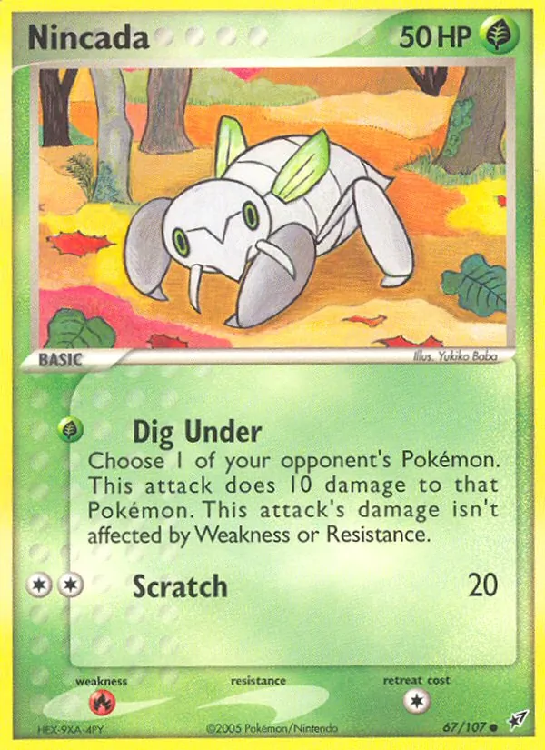 Nincada — Deoxys 67/107