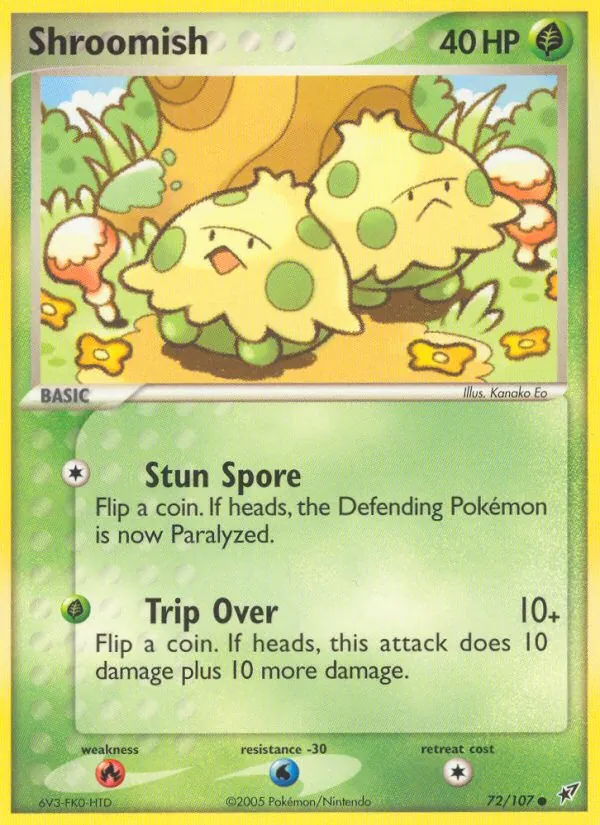 Shroomish — Deoxys 72/107