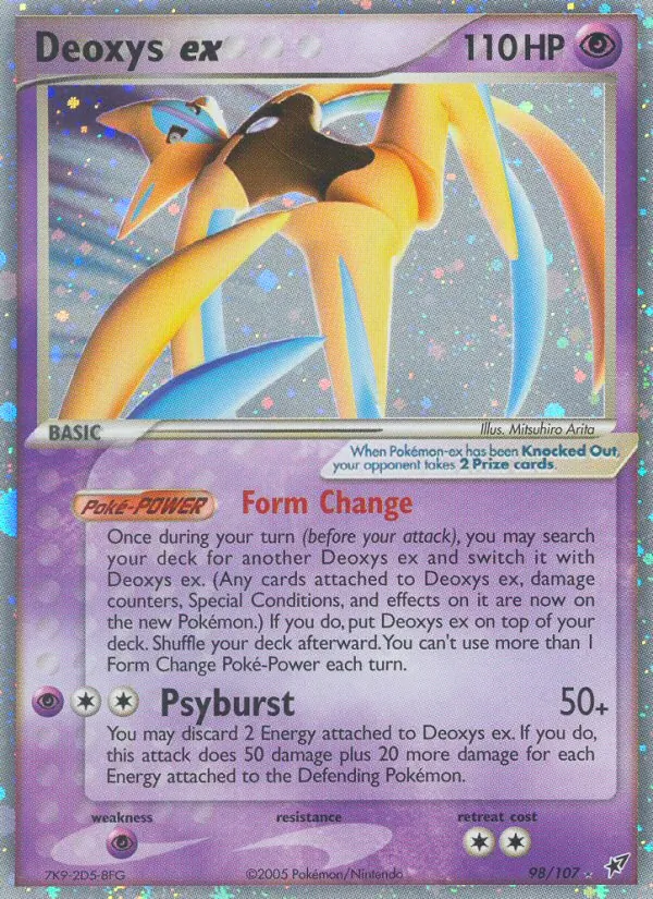 Deoxys ex — EX Deoxys 98/107