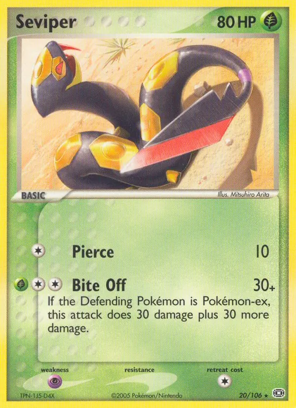 Seviper — Emerald 20/106