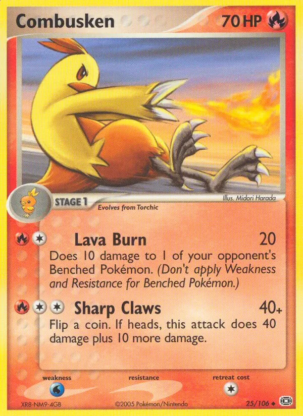 Combusken — Emerald 25/106