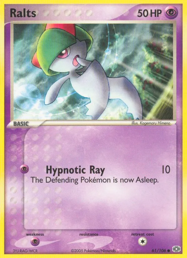 Ralts — Emerald 61/106