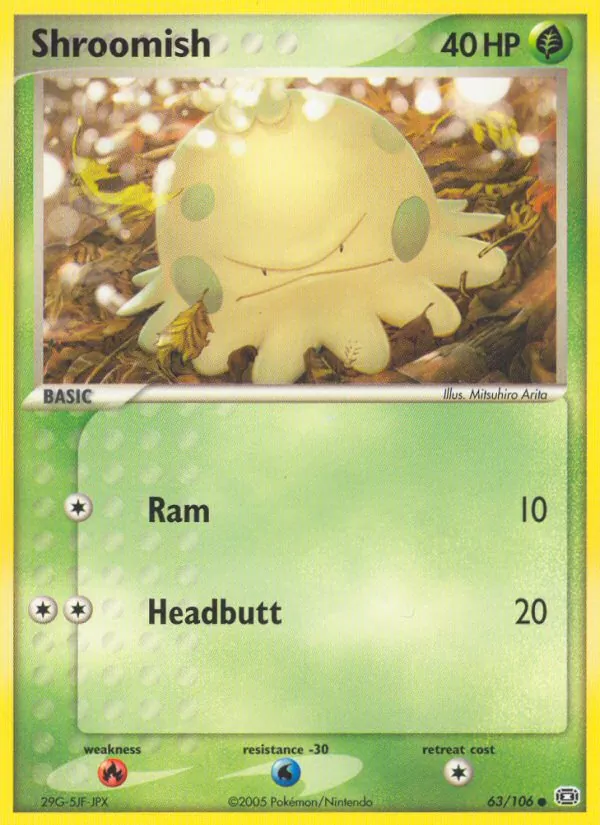 Shroomish — Emerald 63/106