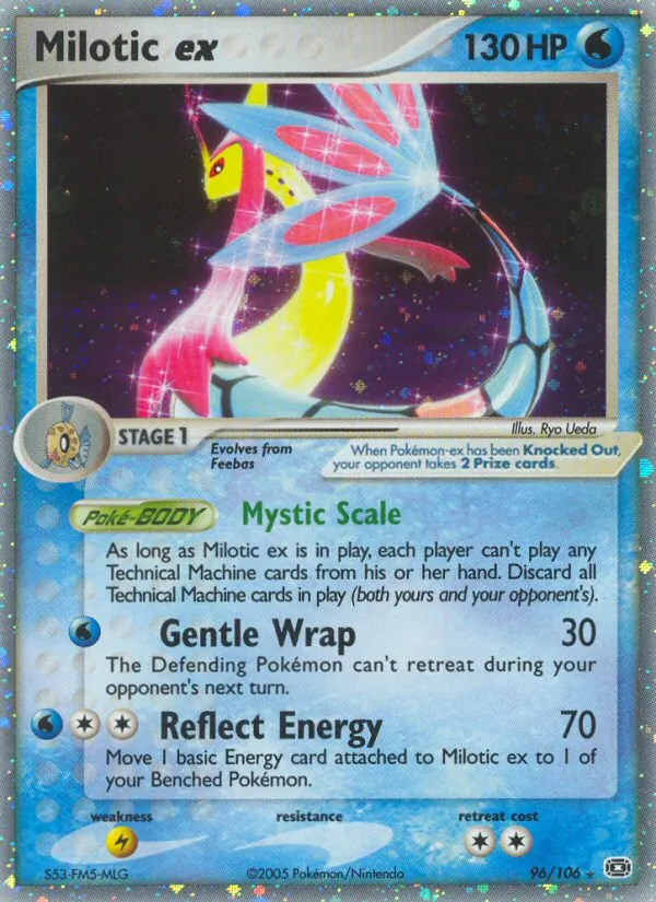 Milotic ex — Emerald 96/106
