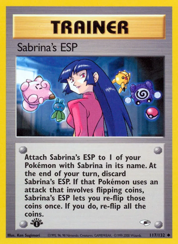 Sabrina's ESP — Gym Heroes 117/132