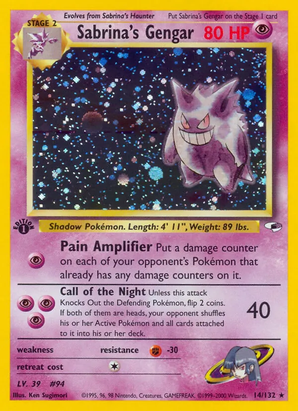 Sabrina's Gengar — Gym Heroes 14/132