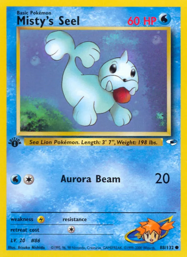 Misty's Seel — Gym Heroes 88/132