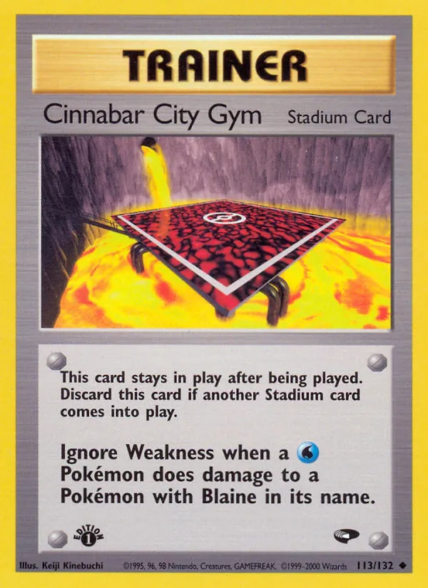 Cinnabar City Gym — Gym Challenge 113/132